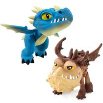 Kit 2 Dragões Treinar Seu Dragão Baby Batatão e Tempestade Kit 2 Dragões Treinar Seu Dragão Baby Batatão e Tempestade