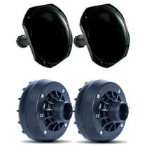 Kit 2 Driver 2 Corneta Curta Orion + 2 Capacitores