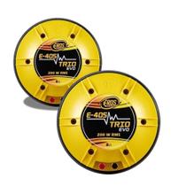 Kit 2 Driver Eros E405 Trio EVO Amarelo 200w 8 Ohms Profissional E405 Fenolico 2 polegadas E 405
