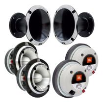 Kit 2 Driver JBL D350 Pancadão + 2 Super Tweeter JBL ST450 Trio + 2 Cornetas JBL HL14-50