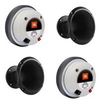 Kit 2 Driver JBL D350 Pancadão 200w + 2 Cornetas JBL HL14-50 Alumínio - Preta