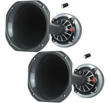 Kit 2 Driver Jbl Selenium D250 Trio 200w Rms 8 Ohms + Corneta Longa Som Automotivo