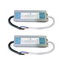 Kit 2 Drivers 3A 12V Até 36W Entrada Bivolt Ip67 Gaya