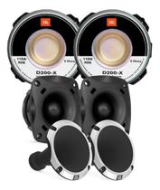 Kit 2 Drivers JBL D200X 110W + 2 Super Tweeter ST200 100W + 2 Cornetas JBL HL11-25 Trio
