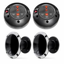 Kit 2 Drivers JBL D406X 200 Watts RMS 2 Corneta JBL HL1450 Trio Som Automotivo Caixa Profissional Kit 2 Drivers JBL D406X 200 Watts RMS 2 Corneta JBL HL1450 Trio Som Automotivo Caixa Profissional