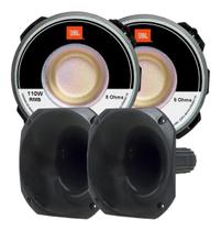 Kit 2 Drivers Jbl Selenium D200X 110 Watts Rms + 2 Cornetas Curtas LC14-50 Preta Kit 2 Drivers Jbl Selenium D200X 110 Watts Rms + 2 Cornetas Curtas LC14-50 Preta