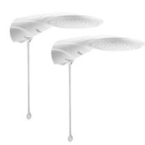 Kit 2 Ducha Advanced Eletrônica Blindada 6000w Lorenzetti