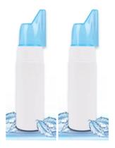 Kit 2 Duchas Spray Higienizador Nasal Bebê Adulto Lavador