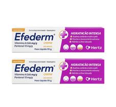 Kit 2 Efederm Creme Recuperador Da Pele 55g Kley Hertz Kit 2 Efederm Creme Recuperador Da Pele 55g Kley Hertz