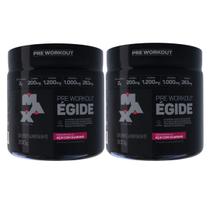 Kit 2 Égide Pré Treino Açai com Guaraná Foco e Desempenho 300g Max Titanium