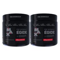 Kit 2 Égide Pré Treino Frutas Vermelhas Foco e Desempenho 300g Max Titanium
