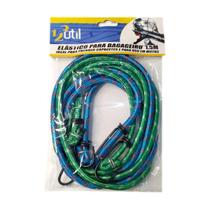 Kit 2 Elásticos Bagageiro - Gancho Metal - 1,5 M 123 Util