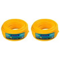 Kit 2 Eletroduto Conduite 3/4 Polegada Rolo 50 Metros - Tramontina Kit 2 Eletroduto Conduite 3/4 Polegada Rolo 50 Metros - Tramontina
