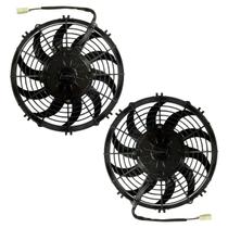 Kit 2 Eletroventilador 10 Polegadas 24v Aspirante Imobras