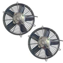 Kit 2 Eletroventilador 11 Polegadas 12v Soprante Imobras Kit 2 Eletroventilador 11 Polegadas 12v Soprante Imobras