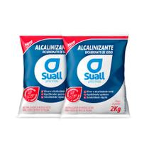 Kit 2 Elevador de Alcalinidade Piscina 2Kg - Suall