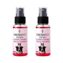Kit 2 Eliminador De Odores E Desinfetante Viricida Pocket Lar Fresh Kit 2 Eliminador De Odores E Desinfetante Viricida Pocket Lar Fresh