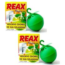 Kit 2 Eliminador de Odores para Geladeiras Reax Mágico Kit 2 Eliminador de Odores para Geladeiras Reax Mágico