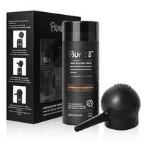 Kit 2 em 1 de fibras capilares Seaboll Castanho Escuro com spray