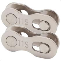 Kit 2 Emenda De Corrente Bicicleta Kmc Power Link 11v Par