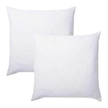 Kit 2 Enchimentos 70X70 Para Capa Almofada 65Cm Fibra Macio