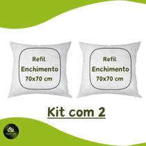 KIT 2 Enchimentos de Almofada 70x70 KIT 2 Enchimentos de Almofada 70x70