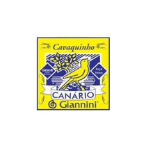 Kit 2 encordoamento cavaco aço giannini gescb canario bolinha