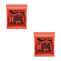 Kit 2 Encordoamento Para Guitarra 010 Slinky Níquel Ernie Ball Top Heavy Kit 2 Encordoamento Para Guitarra 010 Slinky Níquel Ernie Ball Top Heavy