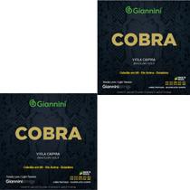 Kit 2 Encordoamento Viola Giannini Cobra GESVL Cobre Prateado Leve Kit 2 Encordoamento Viola Giannini Cobra GESVL Cobre Prateado Leve