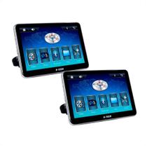 Kit 2 Encostos de Cabeça Tela 8'' USB/AUX/BT/SD CARD com Espelhamento Android H-Tech - ET-801 Kit 2 Encostos de Cabeça Tela 8'' USB/AUX/BT/SD CARD com Espelhamento Android H-Tech - ET-801