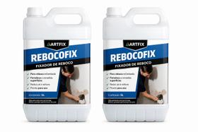 Kit 2 Endurecedor De Reboco 5L Anti Pó Kit 2 Endurecedor De Reboco 5L Anti Pó