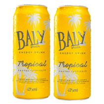 Kit 2 Energético Baly Tropical 473ml