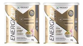 Kit 2 Energyzip Senior 740g Sem Sabor Suplemento Prodiet