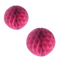 Kit 2 enfeite bola colmeia dobravel 30cm
