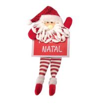 Kit 2 Enfeite De Pendurar Natal Papai Noel E Boneco De Neve Kit 2 Enfeite De Pendurar Natal Papai Noel E Boneco De Neve