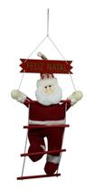 Kit 2 Enfeite Papai Noel Subindo Escada Boneco Decorar Natal Kit 2 Enfeite Papai Noel Subindo Escada Boneco Decorar Natal