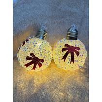 Kit 2 Enfeite para arvore de Natal Decoração de Natal Mini Globo Led Pisca Pisca Enfeite de natal Kit 2 Enfeite para arvore de Natal Decoração de Natal Mini Globo Led Pisca Pisca Enfeite de natal