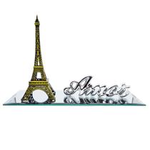 Kit 2 Enfeites Mesa Decorativo Para Sala Quarto Escritório Viagem Férias Paris Torre Eiffel Europa Palavra Positiva Kit 2 Enfeites Mesa Decorativo Para Sala Quarto Escritório Viagem Férias Paris Torre Eiffel Europa Palavra Positiva