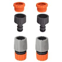 Kit 2 Engate Rápido 1/2 +Bico Torneira 1/2 ou 3/4 Tramontina