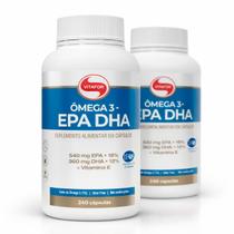 KIT 2 EPA DHA Ômega 3 Vitafor 240 Cápsulas