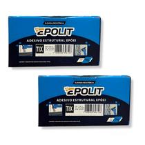 Kit 2 Epolit Adesivo Estrutural TIX - 1kg