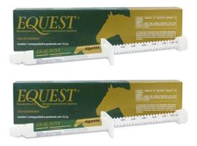 Kit 2 Equest 12,2g Moxidectina 2% Vermífugo P/ Cavalo Zoetis