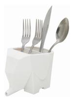 Kit 2 Escorredores de Talheres Elefante - Diversas Cores