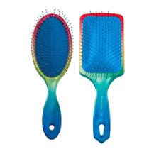 Kit 2 Escova Cabelo Raquete Oval Arco Iris Thaeme Marco Boni Kit 2 Escova Cabelo Raquete Oval Arco Iris Thaeme Marco Boni