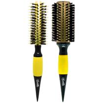 Kit 2 Escova De Cabelo Marco Boni Bonitta Profissional Termica Aluminio Cerdas Duplas 45mm 64mm