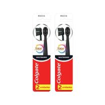 Kit 2 Escova de Dente Colgate Total Whitening 2 unidades Kit 2 Escova de Dente Colgate Total Whitening 2 unidades