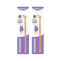 Kit 2 Escova de Dentes Interdental Cônica 3 a 7mm Powerdent Higiene Bucal Precisa e Eficiente Kit 2 Escova de Dentes Interdental Cônica 3 a 7mm Powerdent Higiene Bucal Precisa e Eficiente