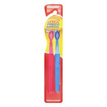 Kit 2 Escova Dental Infantil Macia Basic Color Dentalclean Kit 2 Escova Dental Infantil Macia Basic Color Dentalclean