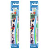 Kit 2 Escova Dental Infantil Oral-b Stages Mickey Kit 2 Escova Dental Infantil Oral-b Stages Mickey