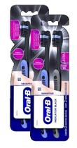 kit 2 Escova Dental Sensitive Oral-b Indicator Black 2 Unidades